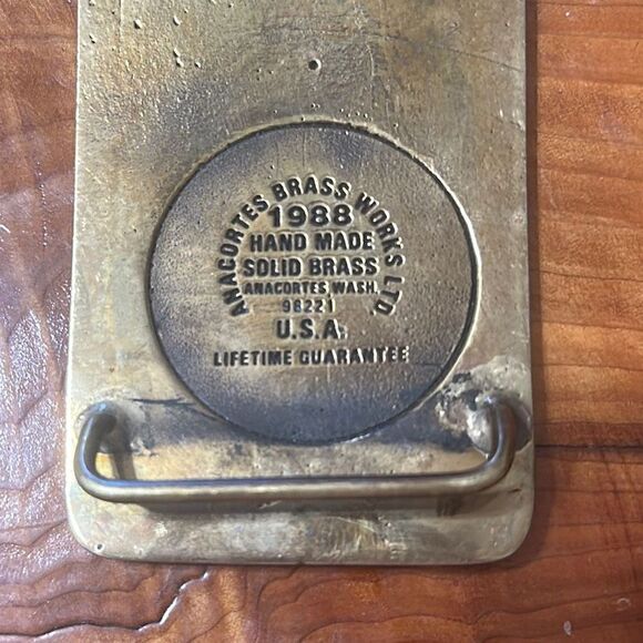MKO I-80 Vintage Auburn, Ca Brass Buckle main image 4